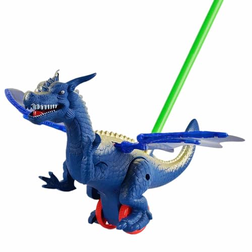 Baby Push Walker, Push Walking Toy - Dinosaurier-Schub entlang interaktiver Walker, frühes Lernen für Mädchen für Jungen ab 3 Monaten, motorisches Geschicklichkeitsspielzeug mit abnehmbarem Griff Baby Push Walker, Push Walking Toy - Dinosaurier-Schub entlang interaktiver Walker, frühes Lernen für Mädchen für Jungen ab 3 Monaten, motorisches Geschicklichkeitsspielzeug mit abnehmbarem Griff von Genérico