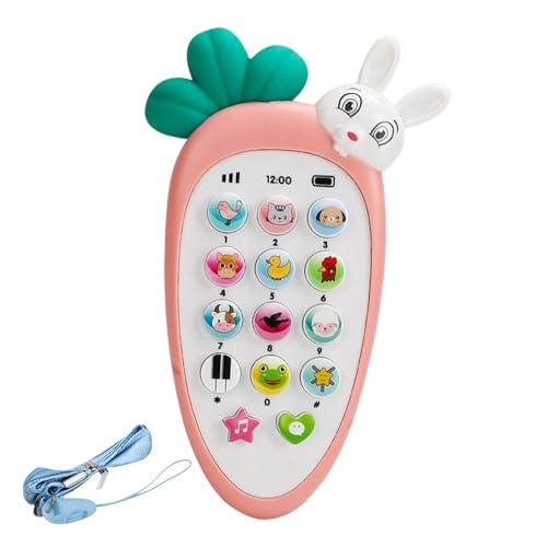 Babytelefon, Musikspielzeug, süßes Spielzeug für Handys, mit Atmungslicht, verschiedene Musikgeräusche: Spielzeug für Babys, Geschenke für Babys Babytelefon, Musikspielzeug, süßes Spielzeug für Handys, mit Atmungslicht, verschiedene Musikgeräusche: Spielzeug für Babys, Geschenke für Babys von Genérico