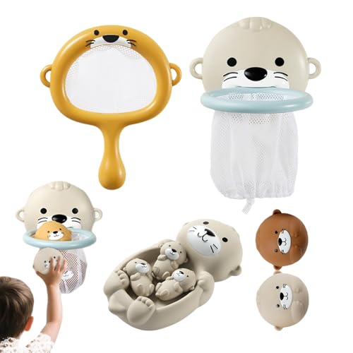 Badespielzeug | Schwimmendes Tier-Set für Babys und Mama, sensorische schwimmende Tiere für Außenpool, Reisen und Partys Badespielzeug | Schwimmendes Tier-Set für Babys und Mama, sensorische schwimmende Tiere für Außenpool, Reisen und Partys von Genérico