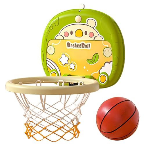 Basketball Hoop - Bath Basketball Hoop | ABS Bath Toy Fun Basketball Hoop | Spielspielzeug mit Basketball | Pumpe, Saugbecher und Haken, Korbball-Dekoration von Genérico