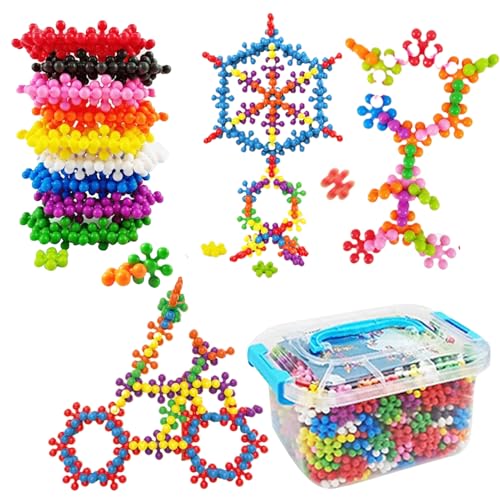 Bausteine zum Zusammenbauen, Lernspielzeug, sensorisches Lernspielzeug für und Mädchen von 3 bis 6 Jahren, für Vorschule, Zuhause, Reisen Bausteine zum Zusammenbauen, Lernspielzeug, sensorisches Lernspielzeug für und Mädchen von 3 bis 6 Jahren, für Vorschule, Zuhause, Reisen von Genérico