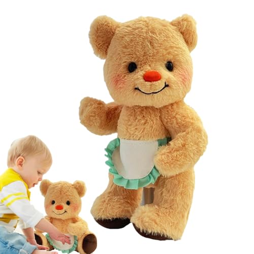 Bear Tierfüllung, niedliche 30 cm große Puppe, Spielzeug, Gelenke des Beins, beweglicher Kopfkörper, werfen Sie das Kissen, die Innendekoration des Autos mit Pelztieren Bear Tierfüllung, niedliche 30 cm große Puppe, Spielzeug, Gelenke des Beins, beweglicher Kopfkörper, werfen Sie das Kissen, die Innendekoration des Autos mit Pelztieren von Genérico