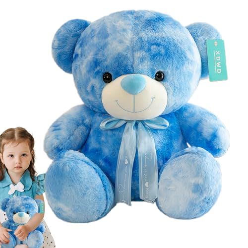 Bear Toy, gefülltes Plüschtier, bunt, Spielzeug für sitzende Bären | Wurfkissen für Kinder mit weichen Tieren für Schlafzimmer, Schlafzimmer, Wohnzimmer Bear Toy, gefülltes Plüschtier, bunt, Spielzeug für sitzende Bären | Wurfkissen für Kinder mit weichen Tieren für Schlafzimmer, Schlafzimmer, Wohnzimmer von Genérico
