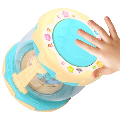 Beleuchtetes Trommelspielzeug, Musikinstrument, rotierendes -Licht, elektronische Trommel, Musikspielzeug für Babys, interaktives Instrument für frühzeitige Bildung für Kinder Beleuchtetes Trommelspielzeug, Musikinstrument, rotierendes -Licht, elektronische Trommel, Musikspielzeug für Babys, interaktives Instrument für frühzeitige Bildung für Kinder von Genérico