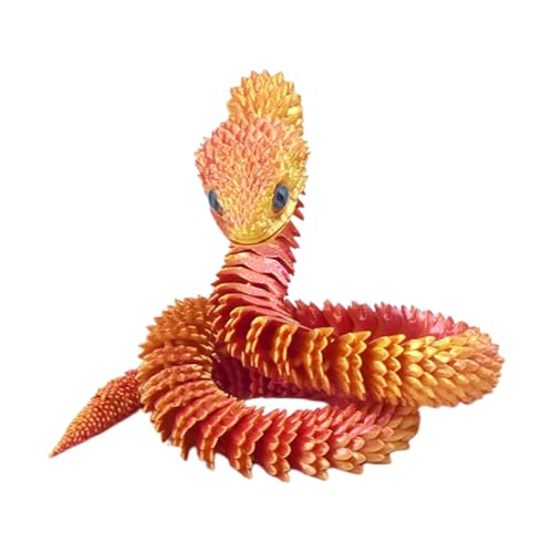 Bewegliche Tiere, 3D-Druck-Tiere, 6,3 m, flexibles bewegliches Spielzeug, lebensechtes 3D-Druck-Schlangenschmuck, 3D-Schlange zum grauen Geburtstag Bewegliche Tiere, 3D-Druck-Tiere, 6,3 m, flexibles bewegliches Spielzeug, lebensechtes 3D-Druck-Schlangenschmuck, 3D-Schlange zum grauen Geburtstag von Genérico