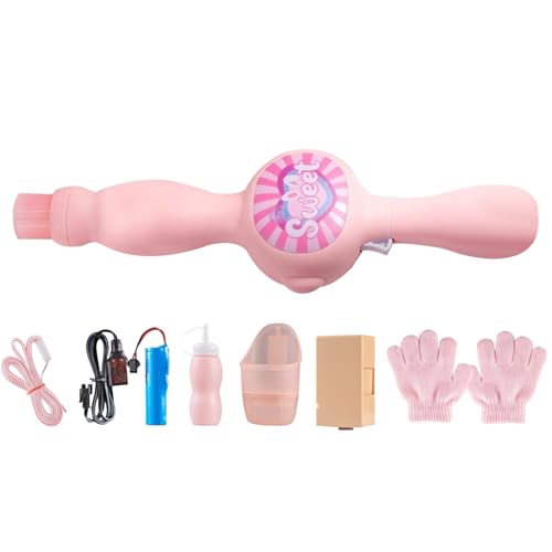 Blasenmaschine, Blasenstab, Seifenblasen, Seifenblasenmaschine, Seifenblasen mit elektrischem Gebläse, praktisches Strandspielzeug für und Mädchen im Garten und von Genérico