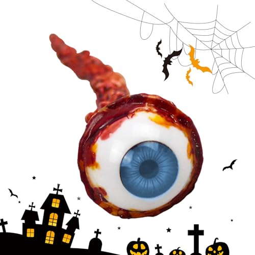 Blutige Augen für Halloween, blutige Latexaugen, Halloween-Zubehör für Innendekoration, Trick- oder Behandlungspartys, Familientreffen, verzauberte Häuser Blutige Augen für Halloween, blutige Latexaugen, Halloween-Zubehör für Innendekoration, Trick- oder Behandlungspartys, Familientreffen, verzauberte Häuser von Genérico