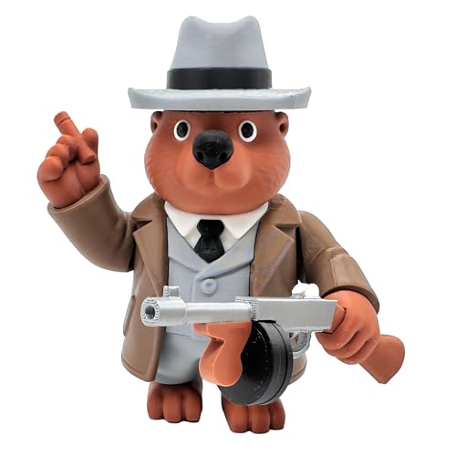 Bobrito Bandito Brainrot XL bewegliche Figur, Biber Mafioso mit grauem Kostüm, Biber Ganster, offizielle Kollektion Brainrot Italian Memes, italienische Memes-Kollektion, Tralero, Cappuccino Bobrito Bandito Brainrot XL bewegliche Figur, Biber Mafioso mit grauem Kostüm, Biber Ganster, offizielle Kollektion Brainrot Italian Memes, italienische Memes-Kollektion, Tralero, Cappuccino von Genérico
