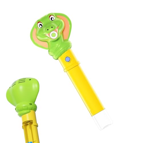 Bubble Wand - Blasenmaschine | Magic Bubble Bubble | Snake Head Machine Blowing Linte Cartoon Snake Green Bubble Bubble Bullwer mit Musik und Licht Outdoor Toys Hochzeit für 3-8 Bubble Wand - Blasenmaschine | Magic Bubble Bubble | Snake Head Machine Blowing Linte Cartoon Snake Green Bubble Bubble Bullwer mit Musik und Licht Outdoor Toys Hochzeit für 3-8 von Genérico