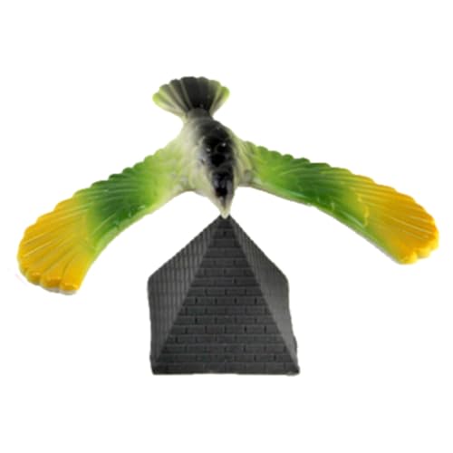 Büro für Physik, Desktop Balance Eagle für Finger – Schwerkraftvogelspielzeug | Balancing Eagle Bird mit Pyramidenkombinationsset | Nostalgisch, Schwere Halloween von Genérico