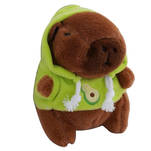Capibara gefüllter Schlüsselanhänger, niedlicher Capybara-Plüsch-Schlüsselanhänger | Plüschtier Schlüsselanhänger Spielzeug | Rucksack Zubehör, Plüschpuppen, Tierspielzeug, Puppenanhänger für, Grün Capibara gefüllter Schlüsselanhänger, niedlicher Capybara-Plüsch-Schlüsselanhänger | Plüschtier Schlüsselanhänger Spielzeug | Rucksack Zubehör, Plüschpuppen, Tierspielzeug, Puppenanhänger für, Grün von Genérico