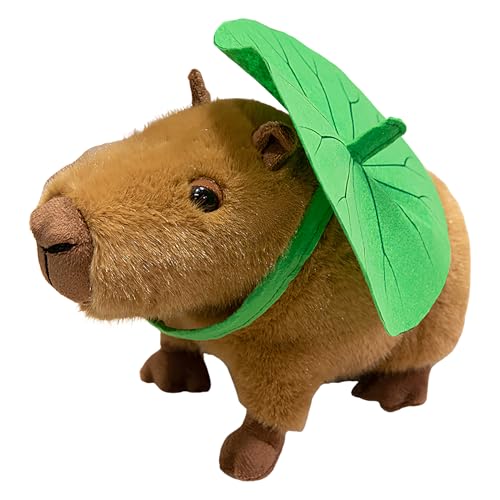 Capybara Plush Kids schmeichelt der Cartoon-Figur | Das exquisite bequeme Sofa und das bequeme Kuschelspielzeug für Mädchen für entspannen sich und haben Spaß am Capybara Capybara Capybara Capybara Plush Kids schmeichelt der Cartoon-Figur | Das exquisite bequeme Sofa und das bequeme Kuschelspielzeug für Mädchen für entspannen sich und haben Spaß am Capybara Capybara Capybara von Genérico