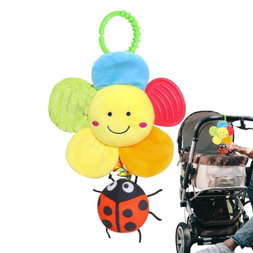 Carroller Spielzeug zum Aufhängen, Spielzeug für Kinderwagen mit sensorischem Aktivitätsspielzeug, zum Aufhängen, bequemes Rasseln für Kleinkinder, Wiege, Autositze Carroller Spielzeug zum Aufhängen, Spielzeug für Kinderwagen mit sensorischem Aktivitätsspielzeug, zum Aufhängen, bequemes Rasseln für Kleinkinder, Wiege, Autositze von Genérico