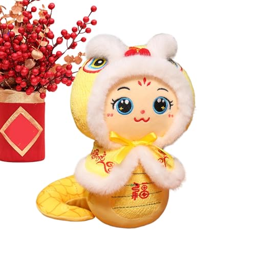 Chinesisches Neujahrs-Schlangen-Plüschtier, Schlangenpuppe 2025, chinesisches Neujahrs-Plüschtier, niedliche Schlange, 25,9 cm Chinesisches Neujahrs-Schlangen-Plüschtier, Schlangenpuppe 2025, chinesisches Neujahrs-Plüschtier, niedliche Schlange, 25,9 cm von Genérico