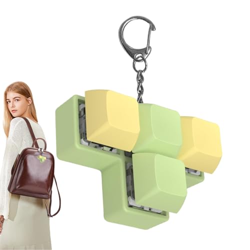 Clicker-Spielzeug, Keyboard-Schlüsselanhänger, leuchtendes Fingerspielzeug mit 4 Knöpfen, Fingerspielzeug, lustiger sensorischer Schlüsselanhänger, Tester mit , Entspannungsknopf Clicker-Spielzeug, Keyboard-Schlüsselanhänger, leuchtendes Fingerspielzeug mit 4 Knöpfen, Fingerspielzeug, lustiger sensorischer Schlüsselanhänger, Tester mit , Entspannungsknopf von Genérico