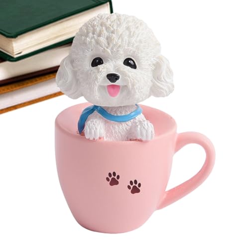 DIGN Auto PASHBOAR - STRAKING CAT, Bobblehead Toy Dog | Kreative Auto-Innenfiguren, Ballerina-Puppe, dekoratives Zubehör für Armaturenbrett, Tischspielzeug Pa von Genérico