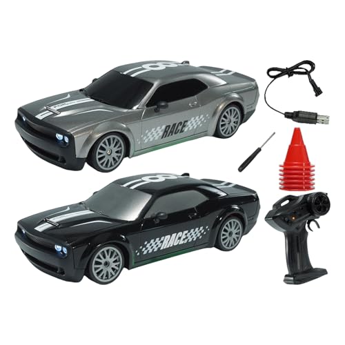 Deriva Auto-Spielzeug: Robustes 4 x 4 Gehäuse, ferngesteuertes Auto, kompakt, mit heller LED. Wiederaufladbare und schnelle Stunts Deriva Auto-Spielzeug: Robustes 4 x 4 Gehäuse, ferngesteuertes Auto, kompakt, mit heller LED. Wiederaufladbare und schnelle Stunts von Genérico