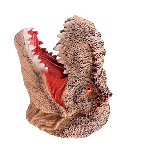 Dinosaurier-Handpuppen – T Rex Hand Puppet | Realistische Dinosaurier-Handpuppen für Kinder, flexible Gummipuppen, weiches Gummi, -Spielzeug für Kinder, A Dinosaurier-Handpuppen – T Rex Hand Puppet | Realistische Dinosaurier-Handpuppen für Kinder, flexible Gummipuppen, weiches Gummi, -Spielzeug für Kinder, A von Genérico
