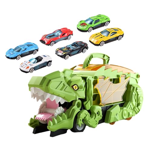 Dinosaurier-LKW-Spielzeug, Spielzeugauto, tragbares Fahrzeugspielzeug mit Griff, Transporter-LKW, Spielzeug für LKW, Dinosaurier-Spielzeug zur Aufbewahrung Dinosaurier-LKW-Spielzeug, Spielzeugauto, tragbares Fahrzeugspielzeug mit Griff, Transporter-LKW, Spielzeug für LKW, Dinosaurier-Spielzeug zur Aufbewahrung von Genérico