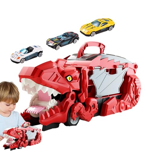 Dinosaurier LKW-Transportzeug, Dinosaurier-LKW | Tragbares Fahrzeugspielzeug mit Griff, Transport-LKW, Spielzeug für LKW, Dinosaurier Spielzeug mit doppelter Lagerung Dinosaurier LKW-Transportzeug, Dinosaurier-LKW | Tragbares Fahrzeugspielzeug mit Griff, Transport-LKW, Spielzeug für LKW, Dinosaurier Spielzeug mit doppelter Lagerung von Genérico