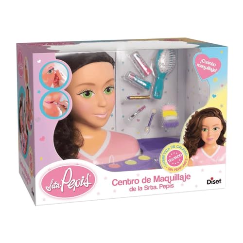 Diset 46621 Make-up-Zentrum, Miss Pepis, 5 Jahre, 27,5 x 37,5 x 29,3 cm von Genérico