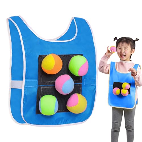 Dodgeball Etikettenspiel: Target-Spiel mit 5 Bällen, interaktiver und weichen Spielzeugbällen, Target-Spiel für Kinder im Innenbereich, Elternschaft Dodgeball Etikettenspiel: Target-Spiel mit 5 Bällen, interaktiver und weichen Spielzeugbällen, Target-Spiel für Kinder im Innenbereich, Elternschaft von Genérico