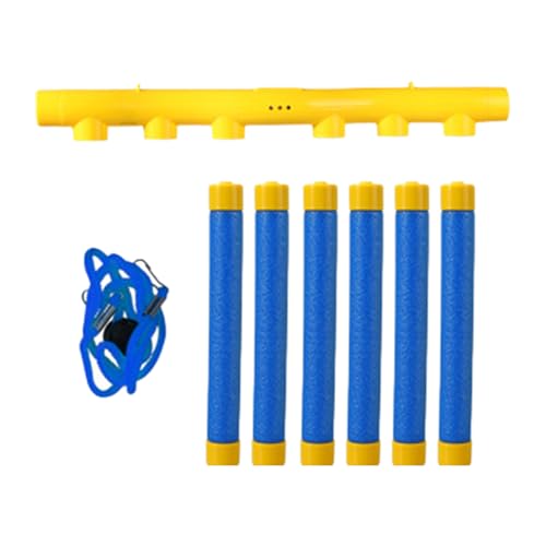 Drop-Stick-Set, wiederverwendbar, Trainings-Spielzeug, Catching Sticks, Reaktionsset, multifunktionales Paar Koordinationsspiel für Geburtstag Weihnachten von Genérico