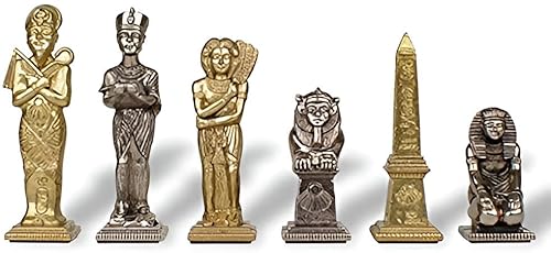 Egyptian Big Set 55M Solid Metal Chess Pieces New Egyptian Big Set 55M Solid Metal Chess Pieces New von Genérico