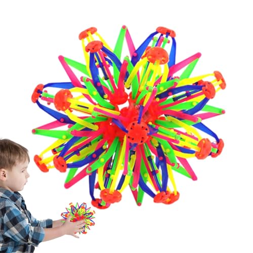 Erweiterbarer Ball | Zappelspielzeug mit -Ball | Magische Erweiterung | Neuartiger Stress für Erwachsene mit magischen Spielzeugringen für Kinder von magischen Blumen Kugeln von Genérico