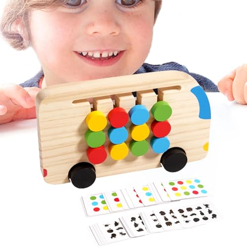 Farbkombinationsspiel | Kreatives Schattenlernspiel: Farbabgestimmtes Spielzeug für Kleinkinder, Vorschul-Lernspielzeug für Kinder ab 3 Jahren von Genérico
