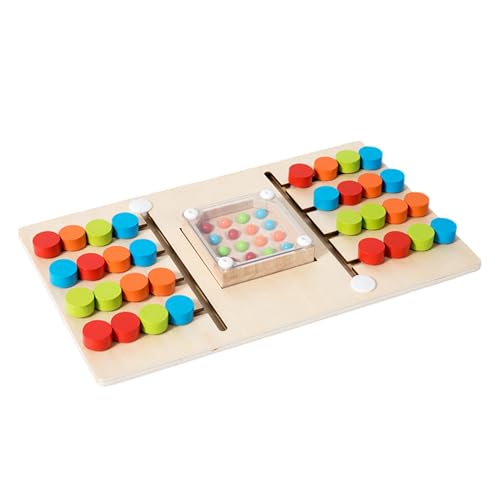 Farbkombinationsspiel: Lustiges Slide, Brettspiel aus Holz, Lernspielzeug mit 24 Mustern, Reise-Aktivität für Desa Farbkombinationsspiel: Lustiges Slide, Brettspiel aus Holz, Lernspielzeug mit 24 Mustern, Reise-Aktivität für Desa von Genérico
