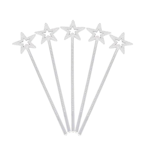 Feenstab – glänzender Prinzessinnenstab | glitzernder Sternstab mit glitzerndem Stern | für lustiges Imitationsspiel und C von Genérico