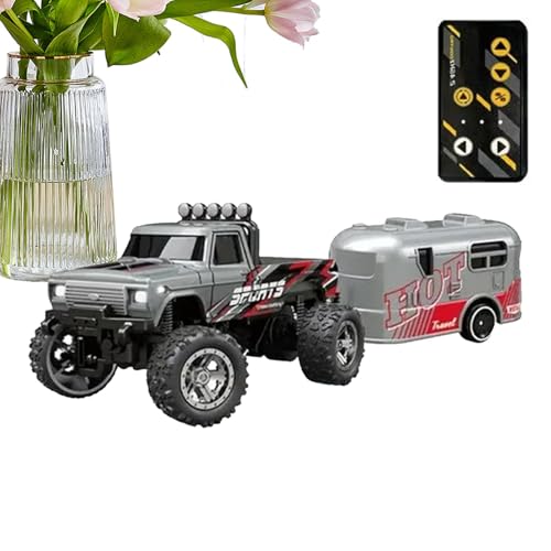 Ferngesteuertes Auto für Kinder, Fernsteuerungsauto für LKW, kleines Spielzeug für RC LKW, wiederaufladbares Indoor-Rennwagen, elektrisches Spielzeugauto mit 2,4 GHz mit Lichtern von Genérico