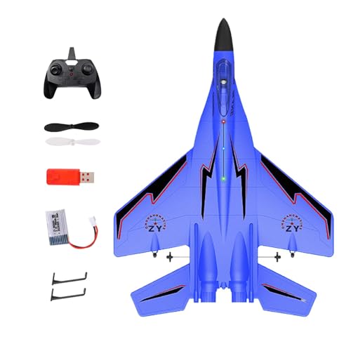 Ferngesteuertes Flugzeug | 2,4 GHz Spielzeugflugzeug für Erwachsene, ferngesteuertes Flugzeug mit Gyroskopstabilisator und Lichtern für Anfänger, Kinder und Erwachsene Ferngesteuertes Flugzeug | 2,4 GHz Spielzeugflugzeug für Erwachsene, ferngesteuertes Flugzeug mit Gyroskopstabilisator und Lichtern für Anfänger, Kinder und Erwachsene von Genérico