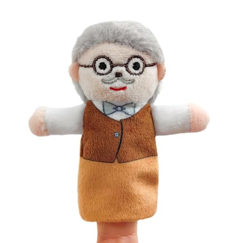 Fingerpuppen für Kinder, Fingerpuppen für Kleinkinder, Fingerspielzeug für Kinder, Cartoon-Handpuppen, pädagogisches Spielzeug für Fingerpuppen aus Plüsch von Genérico