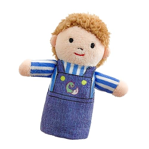 Fingerpuppen für die Familie, Fingerpuppen für Kinder, Cartoon-Puppen für kleine Kinder, Fingerpuppen, pädagogisches Spielzeug für Finger, Plüsch-Fingerpuppen von Genérico