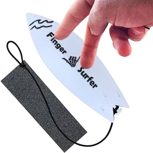 Fingersurfboard - Fingerr-Board für Autofenster, Fingerboard Toy Relieve Stress, Surf The Wind Mini Surfboard, Toy Finger Board, Mini Surfboard für Kinder und Erwachsene Fingersurfboard - Fingerr-Board für Autofenster, Fingerboard Toy Relieve Stress, Surf The Wind Mini Surfboard, Toy Finger Board, Mini Surfboard für Kinder und Erwachsene von Genérico