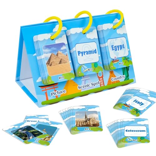 Flash-Karten für Kinder: Attraktive Lernspiele, Fotokarten | Interessantes Lernen der berühmten Bühnenattraktionen, das Klassenzimmer muss für Geburtstage, Ostern haben Flash-Karten für Kinder: Attraktive Lernspiele, Fotokarten | Interessantes Lernen der berühmten Bühnenattraktionen, das Klassenzimmer muss für Geburtstage, Ostern haben von Genérico