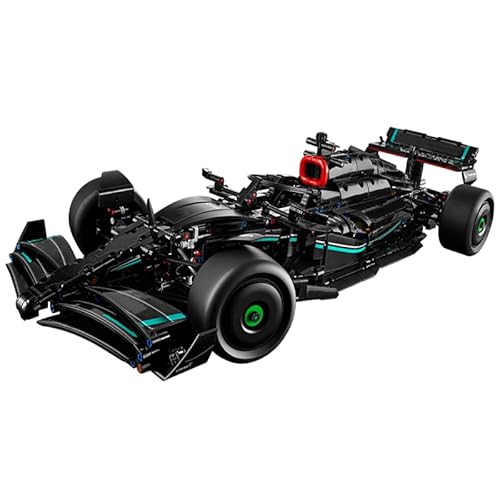 Formel-1-Auto, Typ MB AMG Petronas, 1642 kompatible Bausteine, pädagogisches Rennspielzeug für Erwachsene und Kinder von Genérico