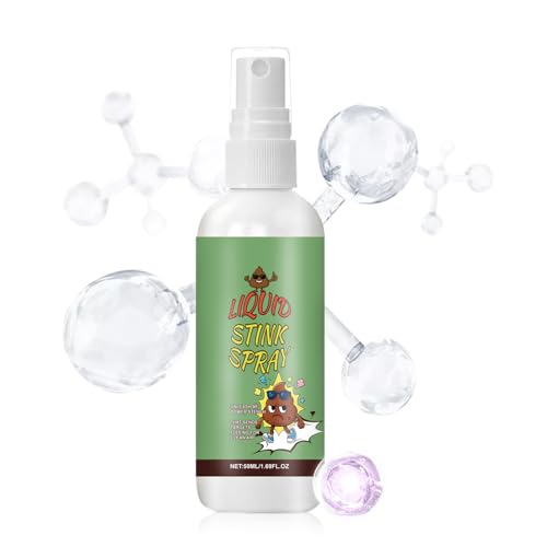 Furz Spray Strong Lustige Scherzartikel, stinkende Knebel mit Geräuschen | 50 ml Spray für Halloween-Partys, humorvolles Knebelspielzeug für Kinder und Erwachsene Furz Spray Strong Lustige Scherzartikel, stinkende Knebel mit Geräuschen | 50 ml Spray für Halloween-Partys, humorvolles Knebelspielzeug für Kinder und Erwachsene von Genérico
