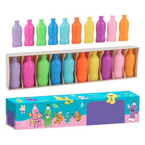 Gedächtnisspiel – Erraten Sie die Farbe der Flasche – Lernspielzeug für Strand, Garten, Picknick, Mädchen, Kinder, Erwachsene Gedächtnisspiel – Erraten Sie die Farbe der Flasche – Lernspielzeug für Strand, Garten, Picknick, Mädchen, Kinder, Erwachsene von Genérico