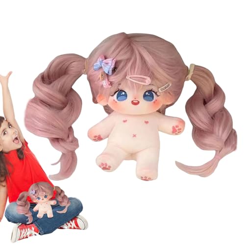 Gefüllte Baumwollpuppe, niedliche Baumwollpuppe, gefülltes Mädchen, Sammlerfigur für Kinder und Erwachsene, zum Anklippen, für Arbeitszimmer, Kinderzimmer Gefüllte Baumwollpuppe, niedliche Baumwollpuppe, gefülltes Mädchen, Sammlerfigur für Kinder und Erwachsene, zum Anklippen, für Arbeitszimmer, Kinderzimmer von Genérico