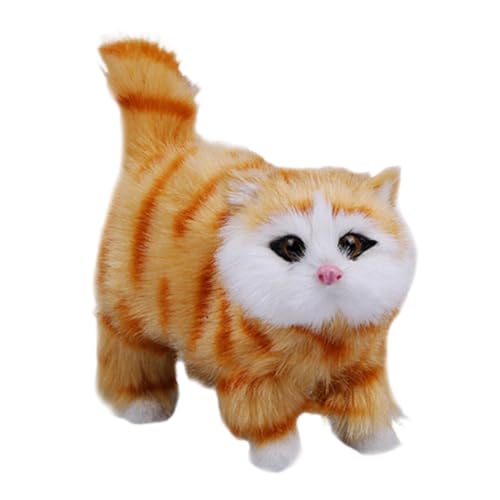 Gefüllte Tierkatze – Ornament mit Katzen, simulierte Plüschtiere, Katzenspielzeug, luxuriöses weiches Kuschelspielzeug, kuschelig, weiche Plüschpuppe, weiches Kissen Gefüllte Tierkatze – Ornament mit Katzen, simulierte Plüschtiere, Katzenspielzeug, luxuriöses weiches Kuschelspielzeug, kuschelig, weiche Plüschpuppe, weiches Kissen von Genérico