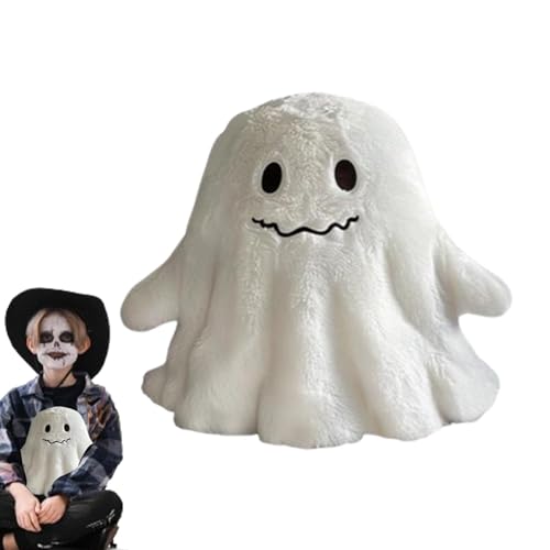 Geister-Plüschtier, Halloween-Geister-Plüschtier – Kissen in Form eines Geistes für Halloween 2024, lustige Dekoration für Halloween-Party, Geister-Halloween-Dekorationen, schöne Seele Geister-Plüschtier, Halloween-Geister-Plüschtier – Kissen in Form eines Geistes für Halloween 2024, lustige Dekoration für Halloween-Party, Geister-Halloween-Dekorationen, schöne Seele von Genérico
