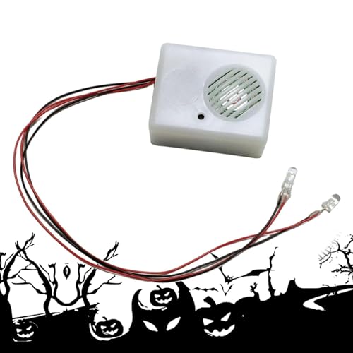 Geisterschreiensonde – Sprachaktivierte Geisterschreie | Halloween-Sonde mit sprachaktiviertem -Sound, LED-Licht, gruselige Halloween-Werkzeuge Geisterschreiensonde – Sprachaktivierte Geisterschreie | Halloween-Sonde mit sprachaktiviertem -Sound, LED-Licht, gruselige Halloween-Werkzeuge von Genérico
