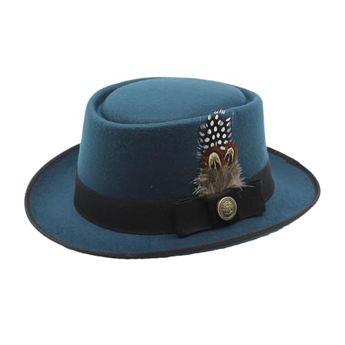 Genérico Bayerische Hüte für Herren, Oktoberfest-Kostümhut | Deutscher Hut, mit Federn, Oktoberfest-Emblemen, Kostüm-Zubehör, vielseitig verwendbar von Genérico