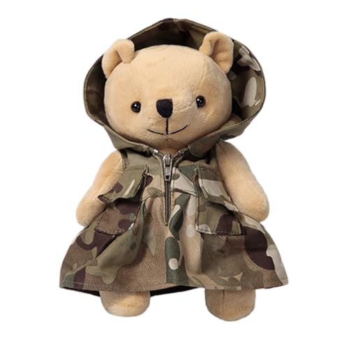 Genérico Bears de Caminic-Puppe mit Bären, 20 cm (7,87 Zoll), abnehmbare Kollektion, Raumdekoration, Luxus für Sofa, Bett, Kinder und Erwachsene von Genérico