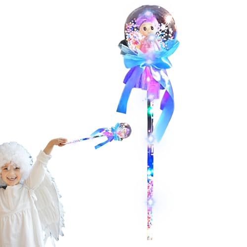 Genérico Beleuchteter Zauberstab für Kinder, LED-Zauberstab, Hand-Prinzessinnenstab, Feen-Kostüm, Rollenspiel-Show, Geburtstagsgeschenk von Cospl Genérico Beleuchteter Zauberstab für Kinder, LED-Zauberstab, Hand-Prinzessinnenstab, Feen-Kostüm, Rollenspiel-Show, Geburtstagsgeschenk von Cospl von Genérico