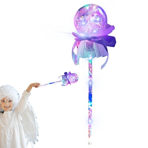 Genérico Beleuchteter Zauberstab für Kinder, LED-Zauberstab, Hand-Prinzessinnenstab, Feen-Kostüm, Rollenspiel-Show, Geburtstagsgeschenk von Cospl Genérico Beleuchteter Zauberstab für Kinder, LED-Zauberstab, Hand-Prinzessinnenstab, Feen-Kostüm, Rollenspiel-Show, Geburtstagsgeschenk von Cospl von Genérico