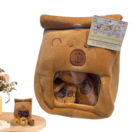 Genérico Capibara Plüsch | Plüschgeldbörse, weiche Tiergeldbörse für Spiele, Dekoration zu Hause, Schlafzimmer, Jugendliche, Kinder, Sammler, Reisen, Geschenke von Genérico